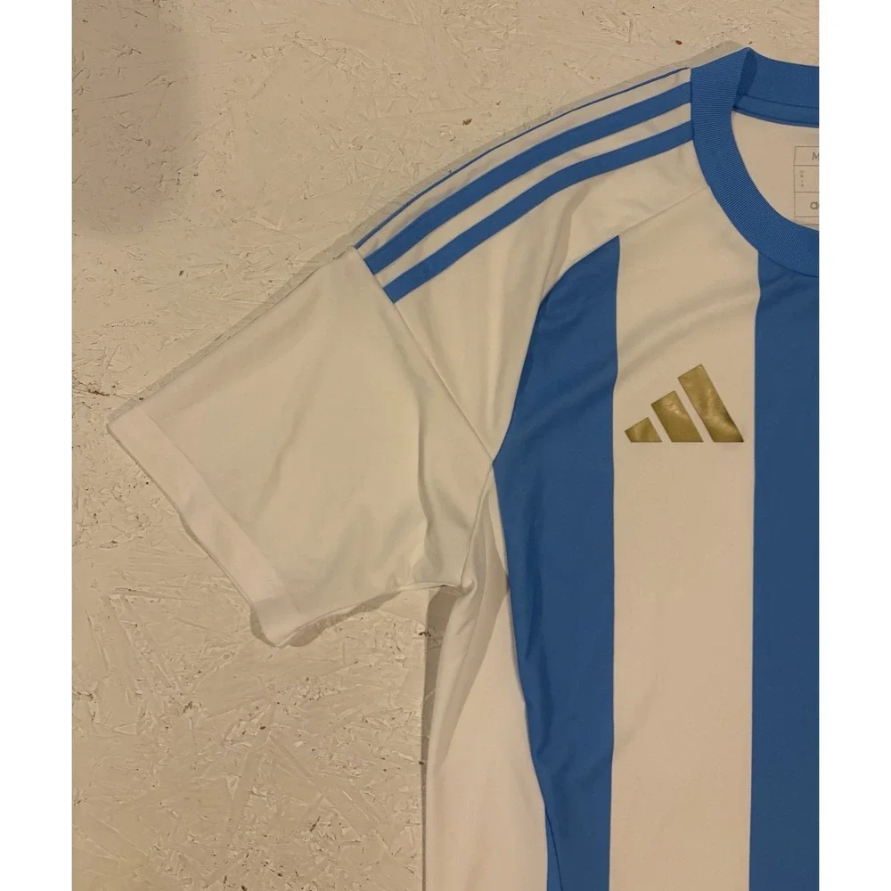 Argentina 2024 Adidas Home Football Shirt Soccer Jersey Men's Size M Slim